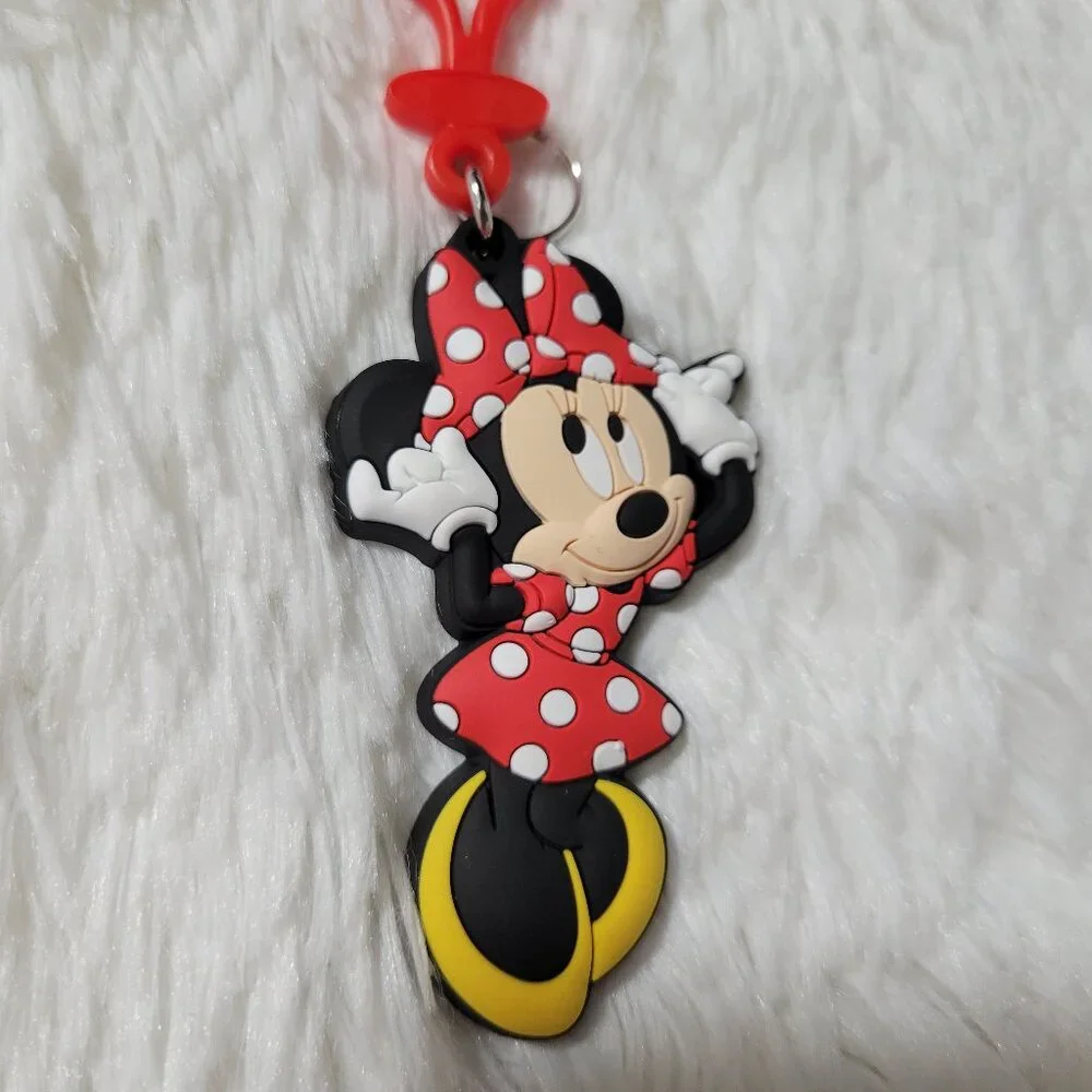 Disney Mickey & Minnie Mouse Keychain Set